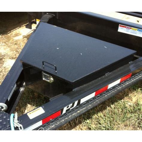 steel trailer angle tongue tool box|utility trailer tool boxes tongue.